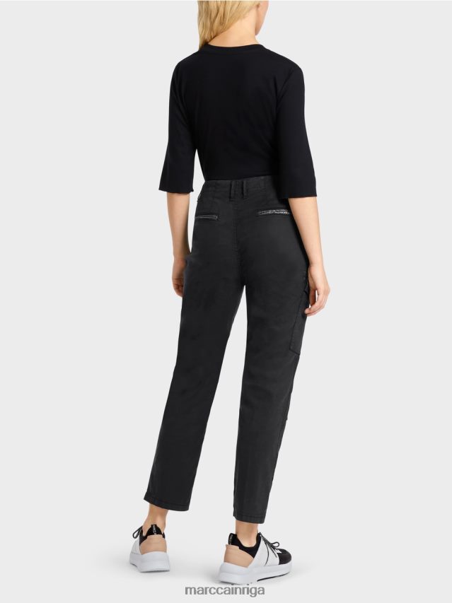 apģērbs melns VRBHXD648 Marc Cain radom \"pārdomāt kopā\" ​​bikses