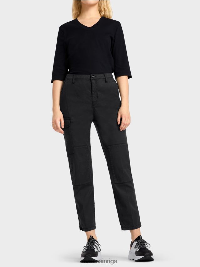 apģērbs melns VRBHXD648 Marc Cain radom \"pārdomāt kopā\" ​​bikses