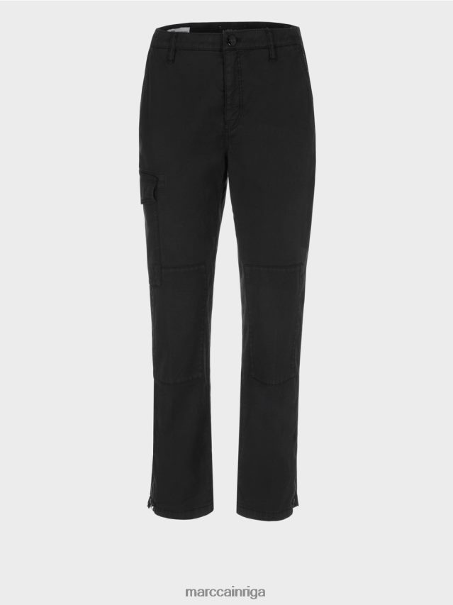 apģērbs melns VRBHXD648 Marc Cain radom \"pārdomāt kopā\" ​​bikses