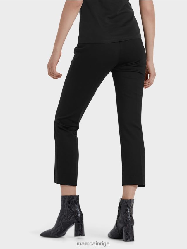 apģērbs melns VRBHXD742 Marc Cain 7/8 bikses no smalka džersija