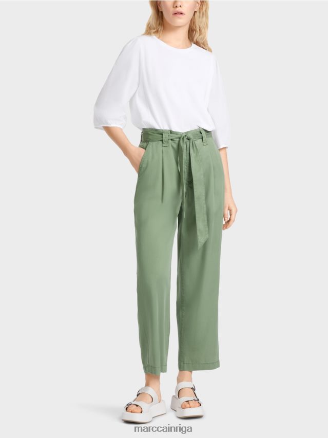 apģērbs mistisks zaļš VRBHXD652 Marc Cain welleri "pārdomājiet kopā" ​​bikses