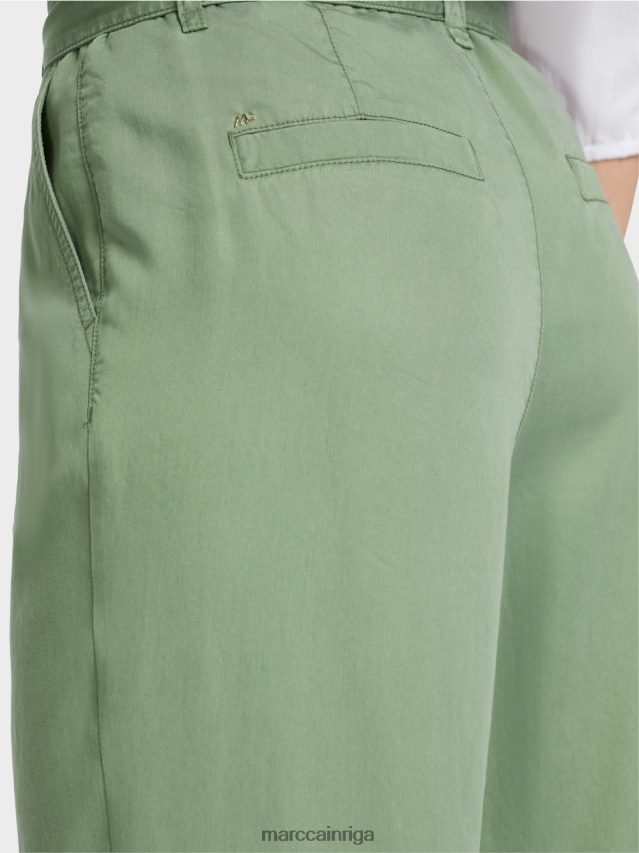 apģērbs mistisks zaļš VRBHXD652 Marc Cain welleri \"pārdomājiet kopā\" ​​bikses