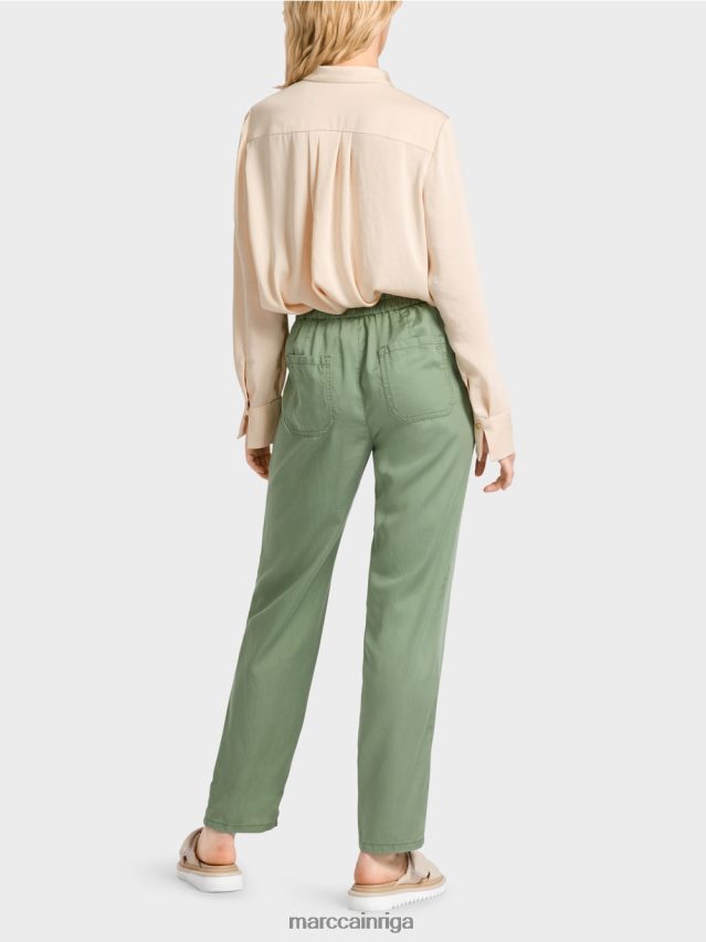 apģērbs mistisks zaļš VRBHXD661 Marc Cain rivera \"pārdomāt kopā\" ​​bikses