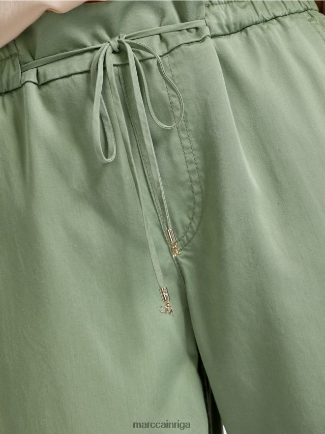 apģērbs mistisks zaļš VRBHXD661 Marc Cain rivera \"pārdomāt kopā\" ​​bikses