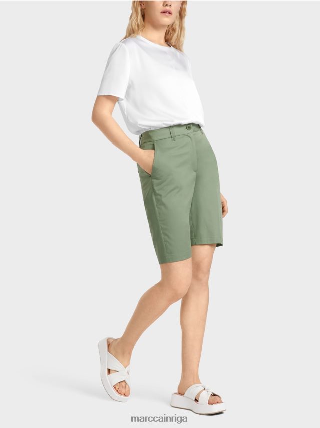 apģērbs mistisks zaļš VRBHXD663 Marc Cain smalki šorti sievišķīgā piegriezumā