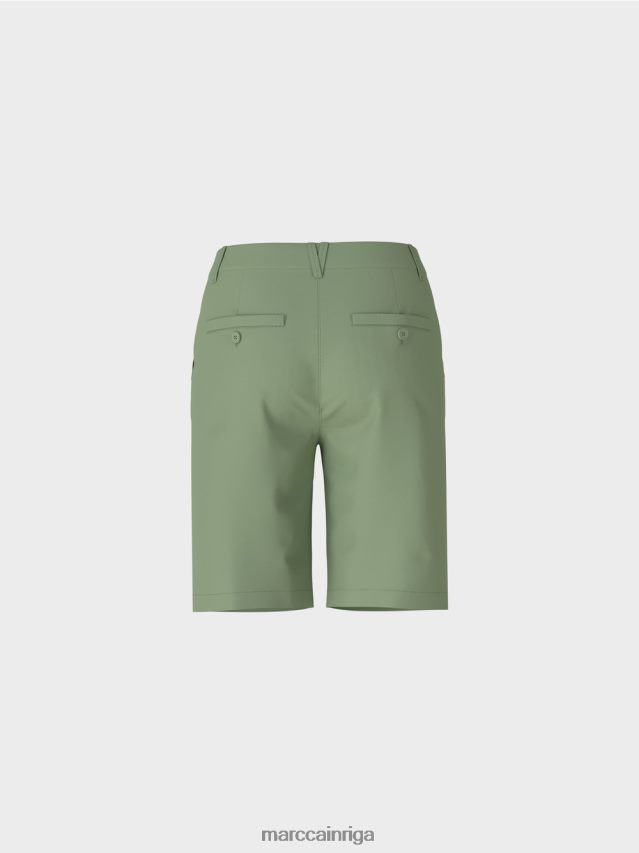 apģērbs mistisks zaļš VRBHXD663 Marc Cain smalki šorti sievišķīgā piegriezumā