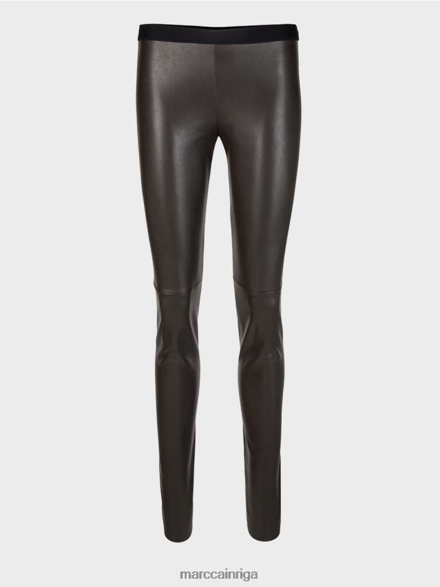 apģērbs moro VRBHXD747 Marc Cain legingi no mākslīgās ādas