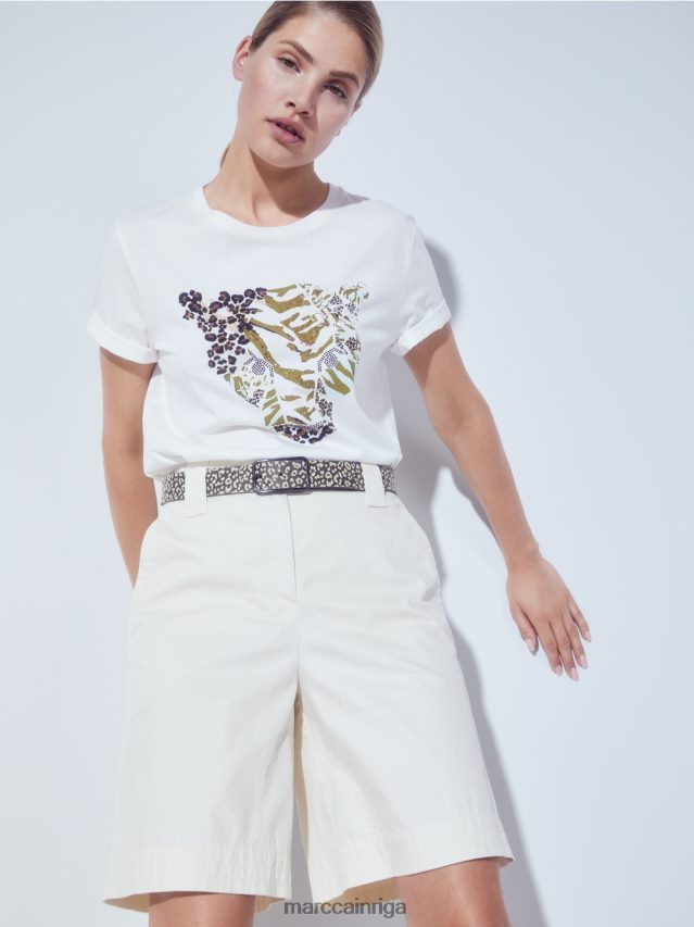 apģērbs pūderkrēms VRBHXD704 Marc Cain \"pārdomāt kopā\" ​​šorti