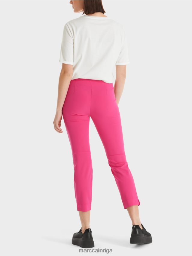 apģērbs pop rozā VRBHXD570 Marc Cain sofia stretch auduma bikses