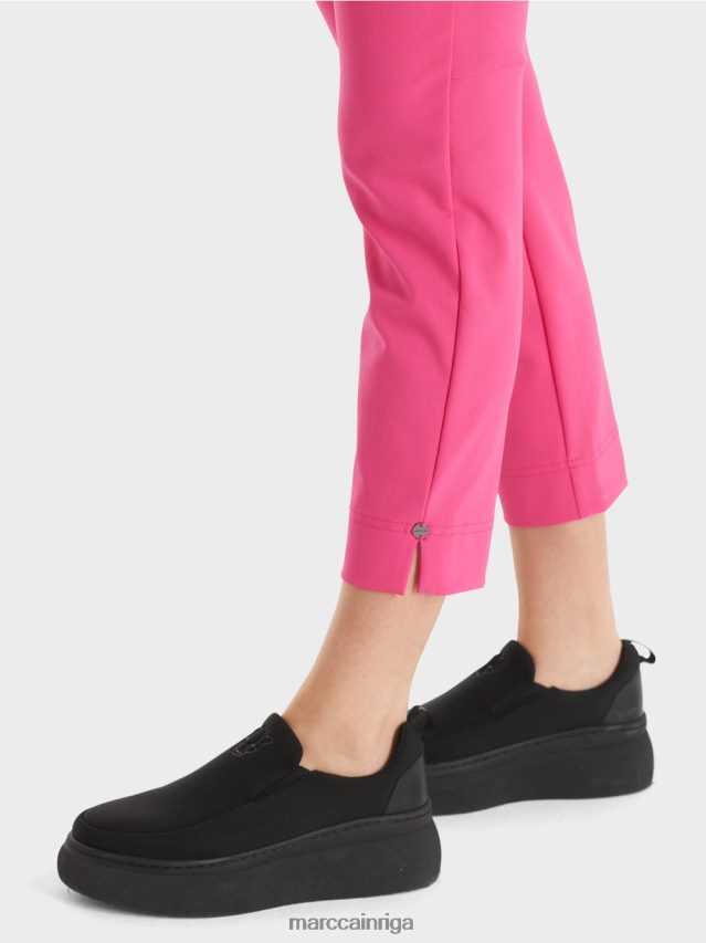 apģērbs pop rozā VRBHXD570 Marc Cain sofia stretch auduma bikses