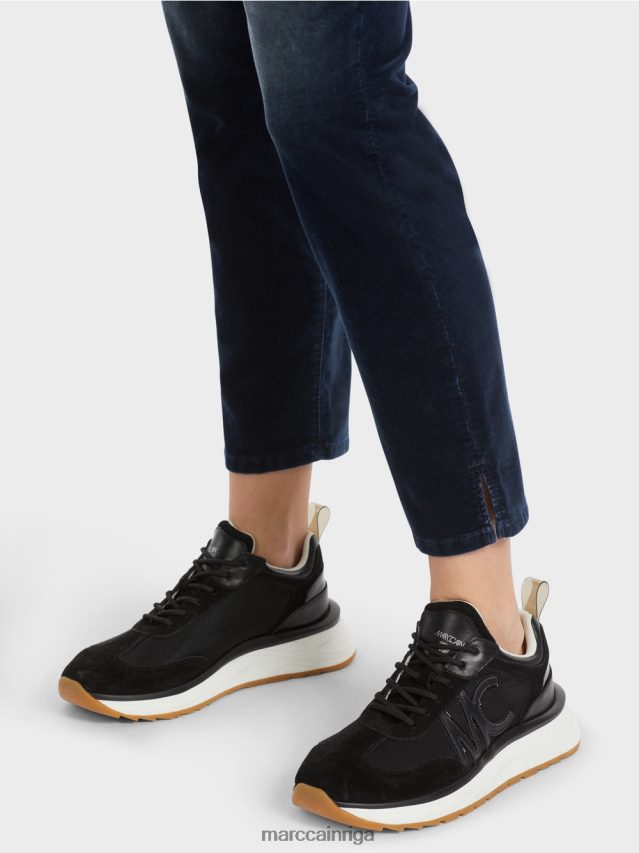 apģērbs pusnakts zils VRBHXD544 Marc Cain silea piecu kabatu džinsi