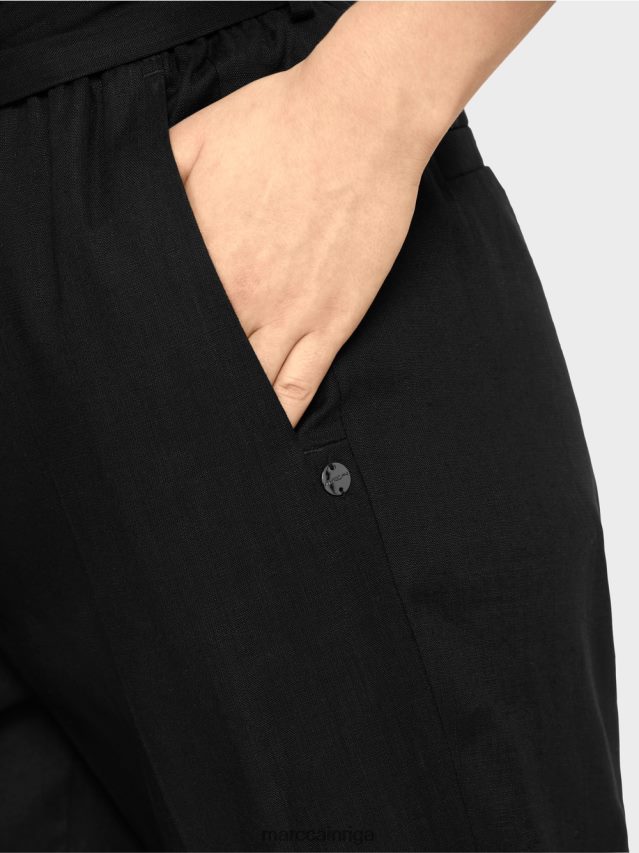 apģērbs pusnakts zils VRBHXD651 Marc Cain wardha papīra maisiņu bikses