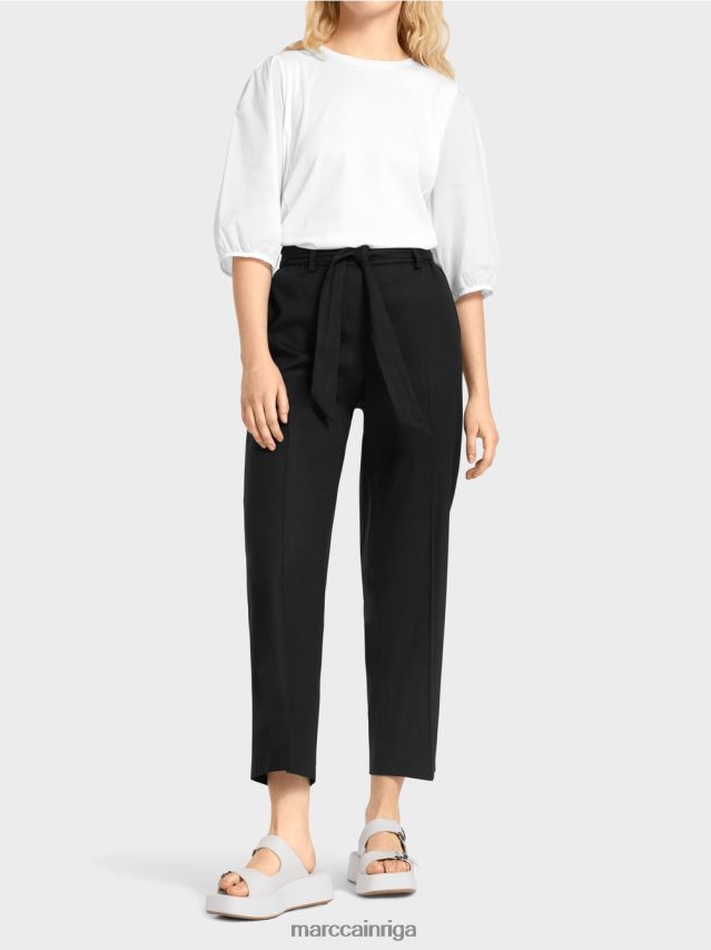 apģērbs pusnakts zils VRBHXD651 Marc Cain wardha papīra maisiņu bikses