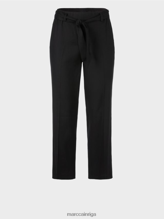 apģērbs pusnakts zils VRBHXD651 Marc Cain wardha papīra maisiņu bikses