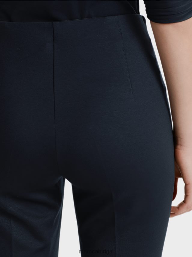 apģērbs pusnakts zils VRBHXD743 Marc Cain 7/8 bikses no smalka džersija