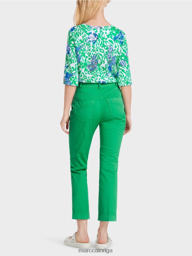 apģērbs spilgta bazilika lapa VRBHXD601 Marc Cain sportiskas \"pārdomāt kopā\" ​​bikses