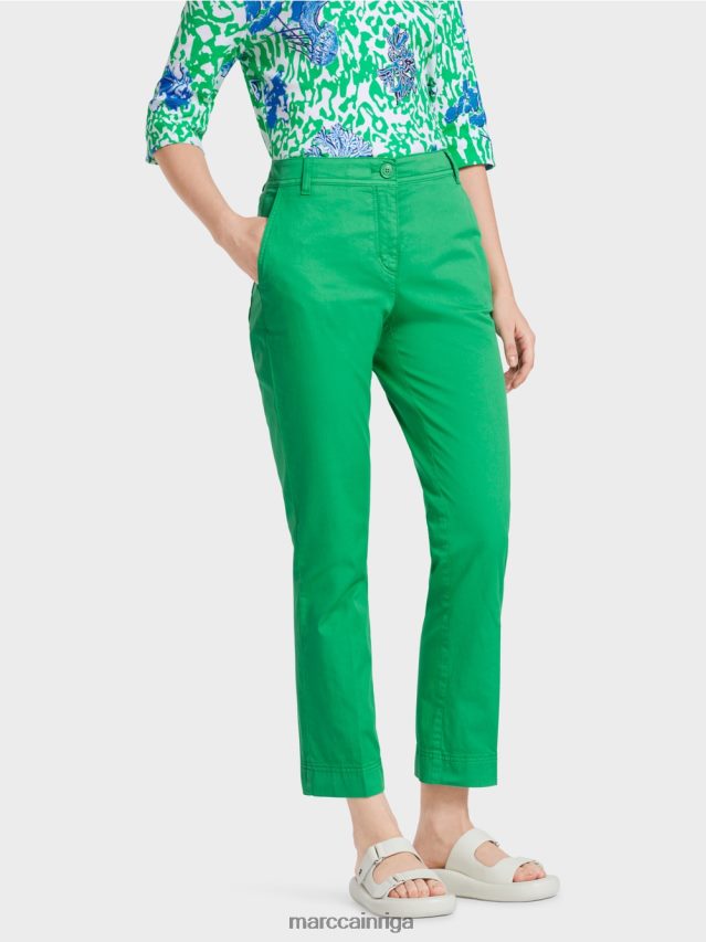 apģērbs spilgta bazilika lapa VRBHXD601 Marc Cain sportiskas \"pārdomāt kopā\" ​​bikses