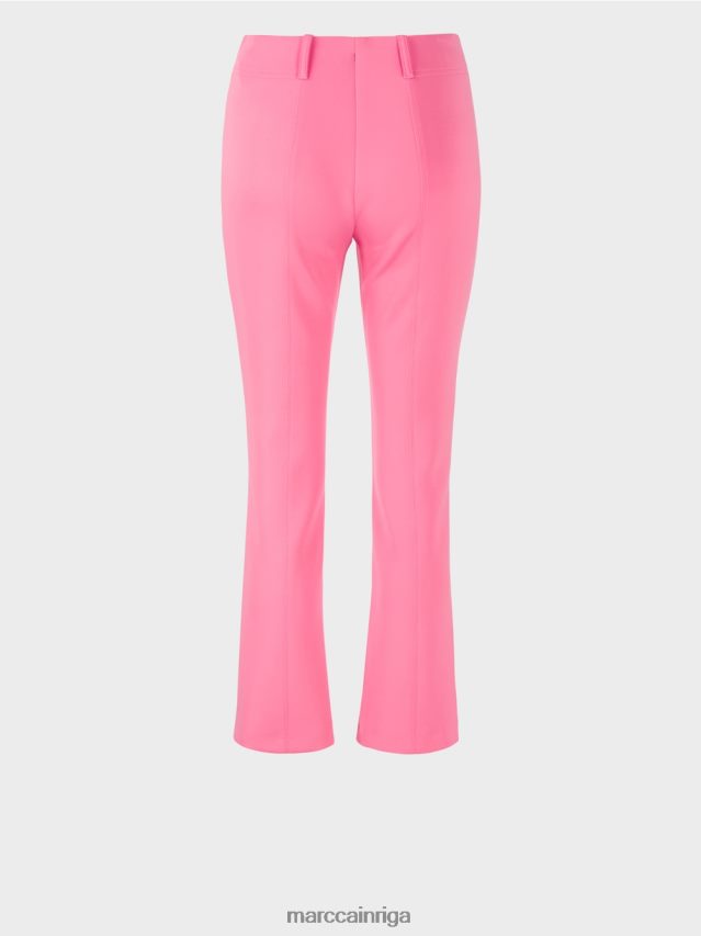 apģērbs spilgti rozā VRBHXD703 Marc Cain klasiskas bikses ar presētām krokām