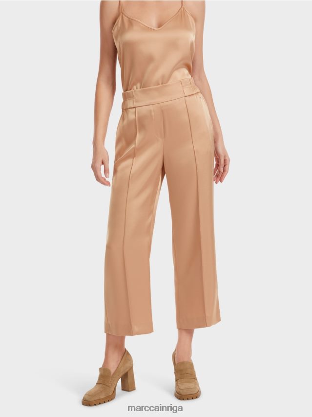 apģērbs spilgts īriss VRBHXD546 Marc Cain Washington midi garuma platas bikses