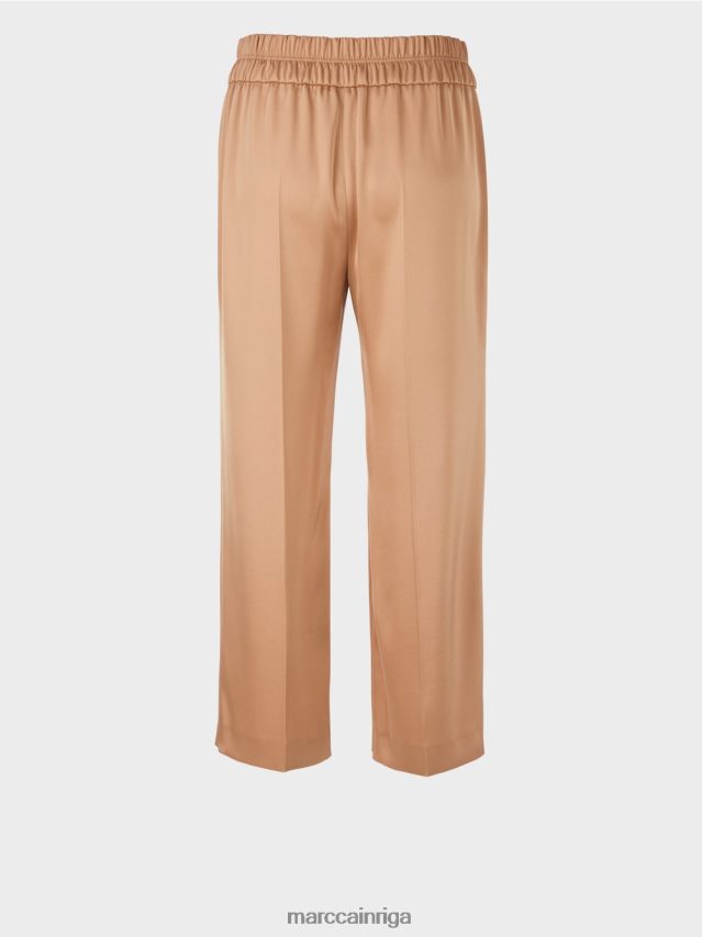 apģērbs spilgts īriss VRBHXD546 Marc Cain Washington midi garuma platas bikses