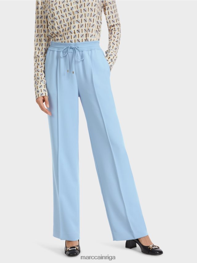 apģērbs tumšas vasaras debesis VRBHXD550 Marc Cain taisnas kājas bikses welby