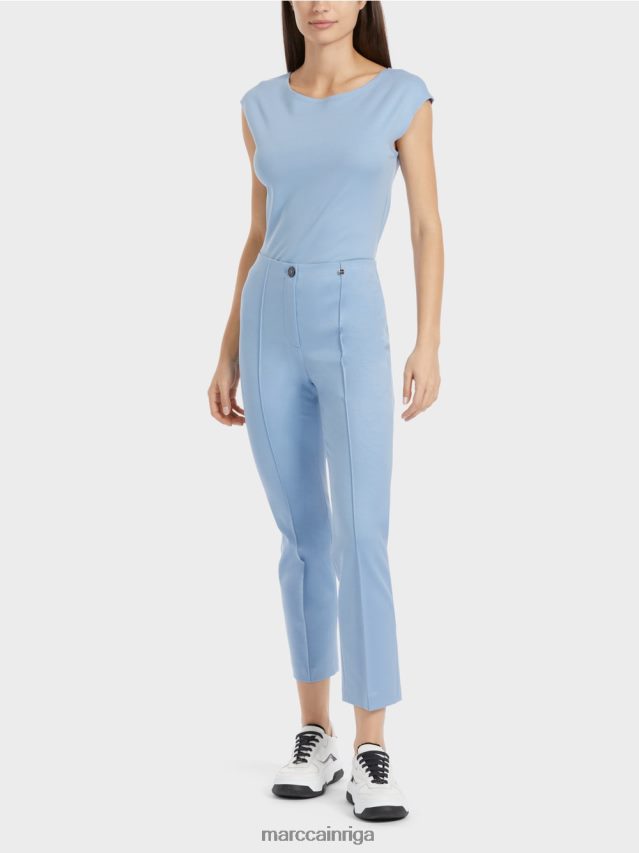 apģērbs tumšas vasaras debesis VRBHXD594 Marc Cain elegantas džersija bikses Sidneja