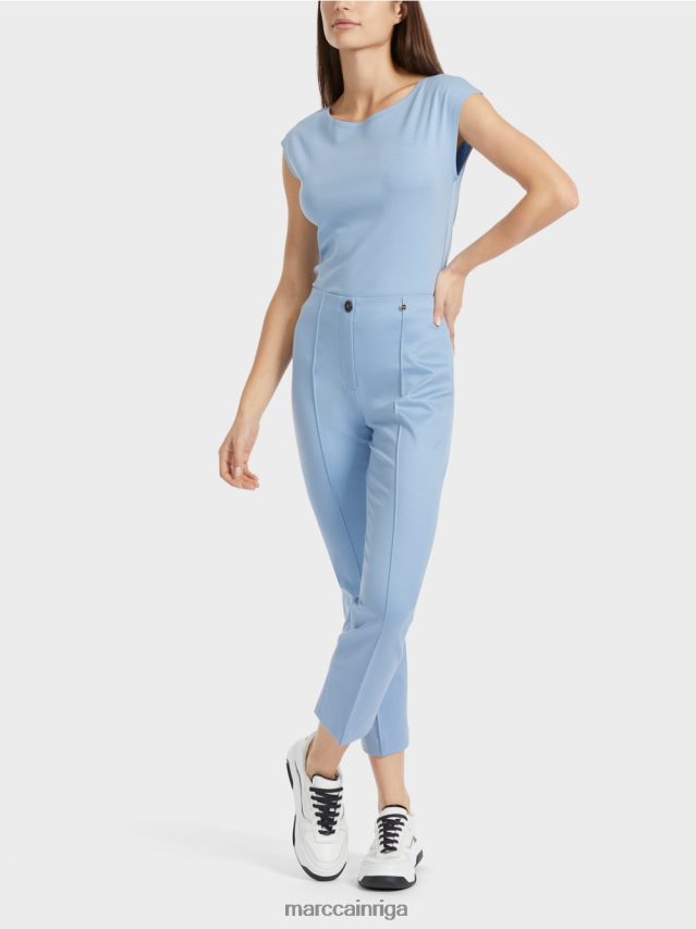 apģērbs tumšas vasaras debesis VRBHXD594 Marc Cain elegantas džersija bikses Sidneja