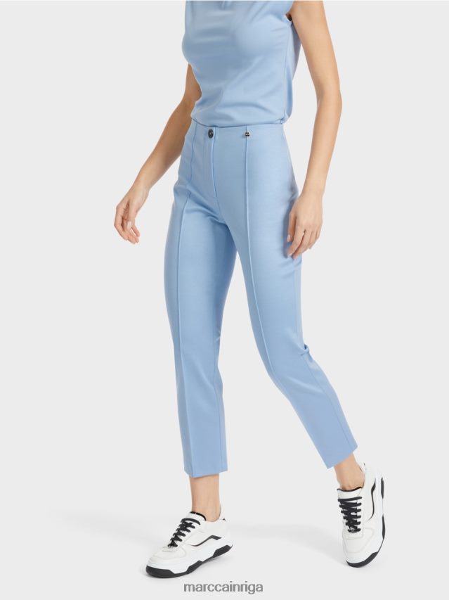 apģērbs tumšas vasaras debesis VRBHXD594 Marc Cain elegantas džersija bikses Sidneja