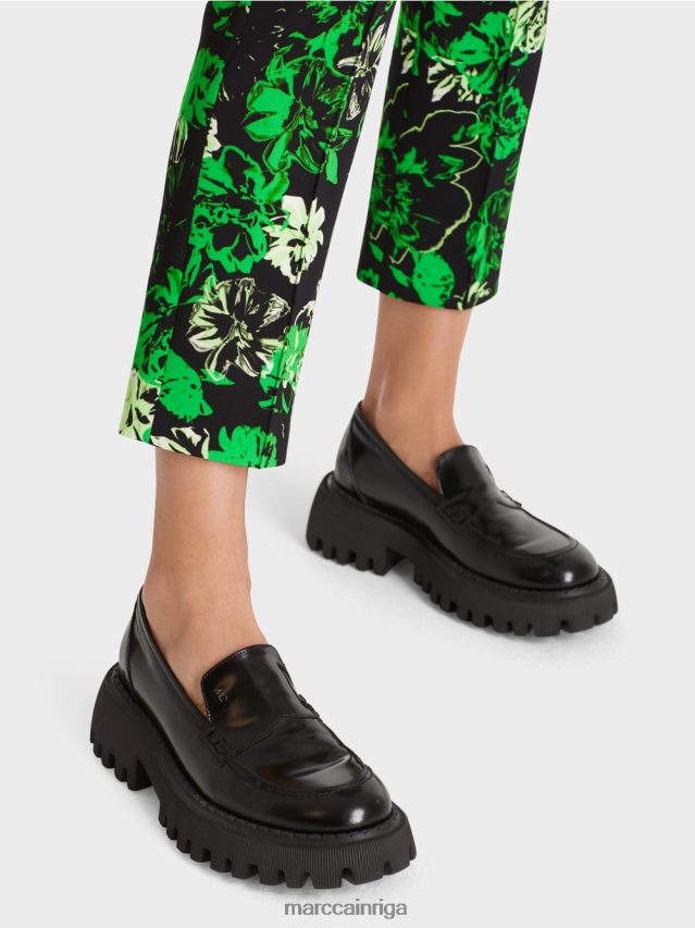 apģērbs tumši ābolu zaļš VRBHXD529 Marc Cain Sidnejas elastīgās bikses