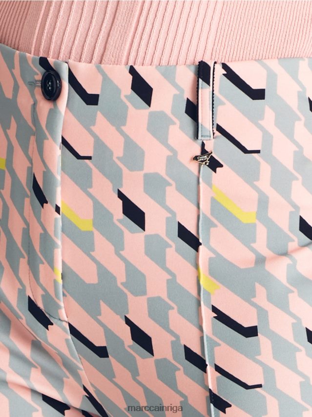 apģērbs tumši debeszils VRBHXD581 Marc Cain stretch jersey bikses Sidneja