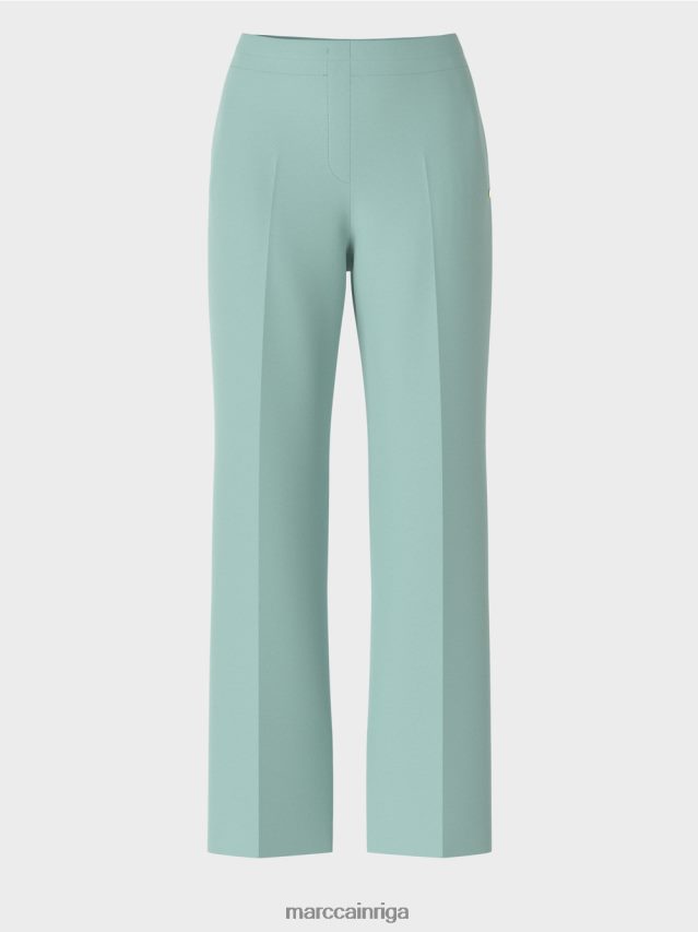 apģērbs tumši debeszils VRBHXD590 Marc Cain platas krokas bikses wukari