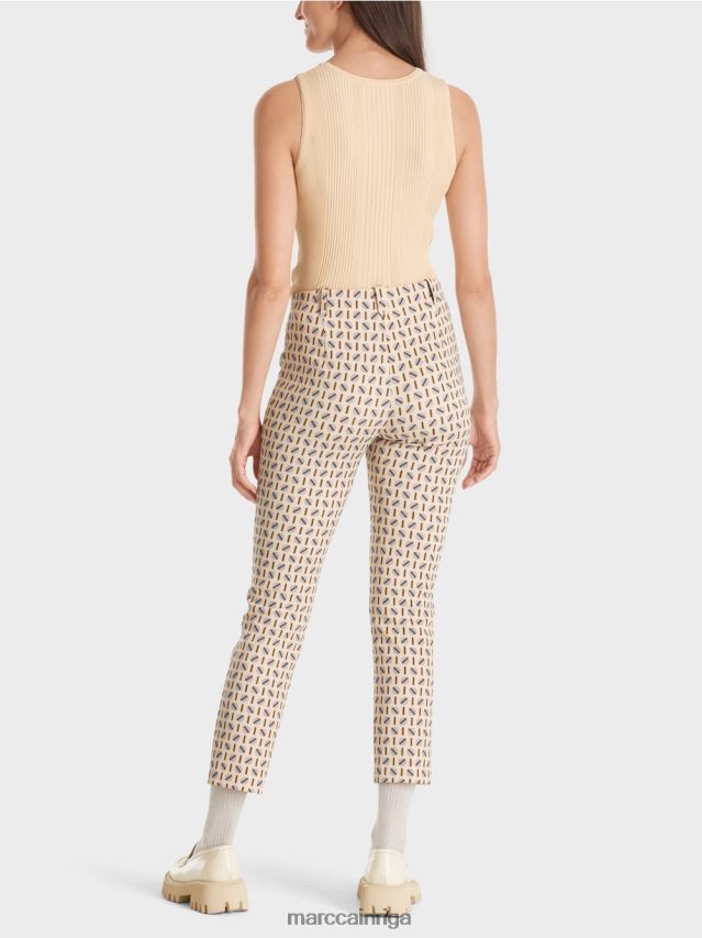 apģērbs tumšs krēms VRBHXD549 Marc Cain stretch jersey bikses Sidneja