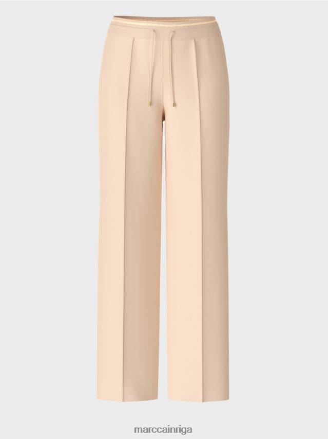 apģērbs tumšs krēms VRBHXD551 Marc Cain taisnas kājas bikses welby