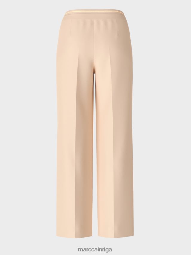 apģērbs tumšs krēms VRBHXD551 Marc Cain taisnas kājas bikses welby