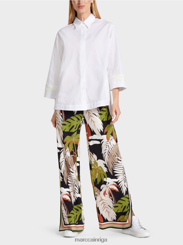 apģērbs balts VRBHXD952 Marc Cain a-line blūze