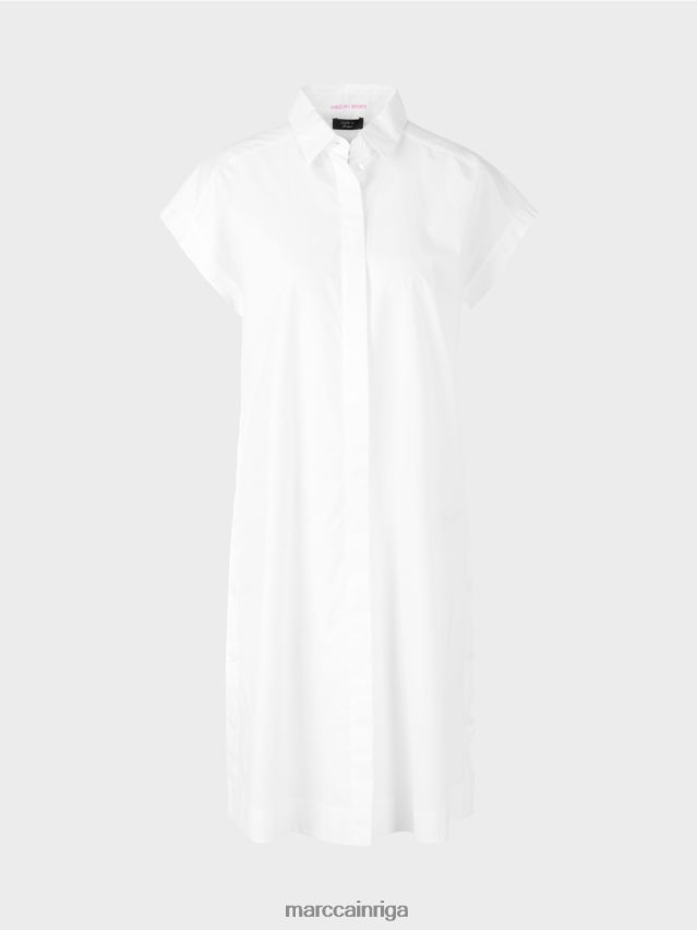 apģērbs balts VRBHXD956 Marc Cain \"pārdomāt kopā\" ​​blūze