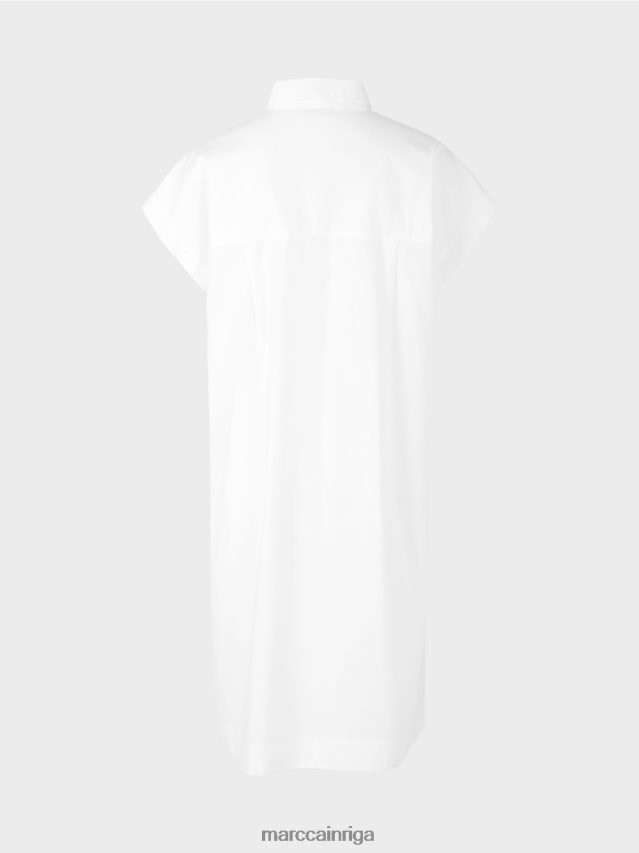 apģērbs balts VRBHXD956 Marc Cain \"pārdomāt kopā\" ​​blūze