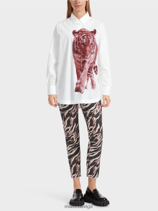 apģērbs campari VRBHXD848 Marc Cain "pārdomājiet kopā" ​​kreklblūze