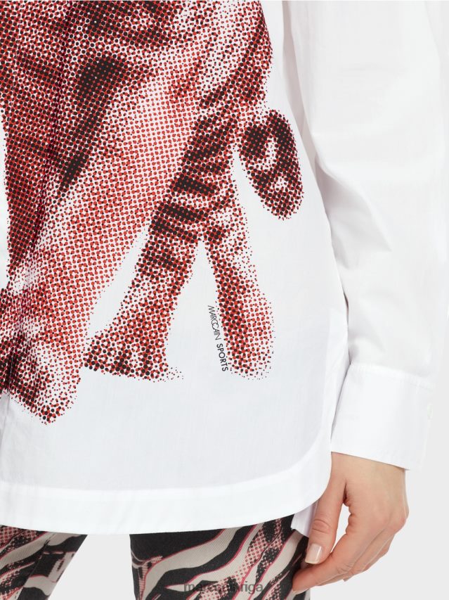 apģērbs campari VRBHXD848 Marc Cain \"pārdomājiet kopā\" ​​kreklblūze