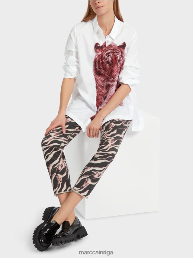 apģērbs campari VRBHXD848 Marc Cain \"pārdomājiet kopā\" ​​kreklblūze