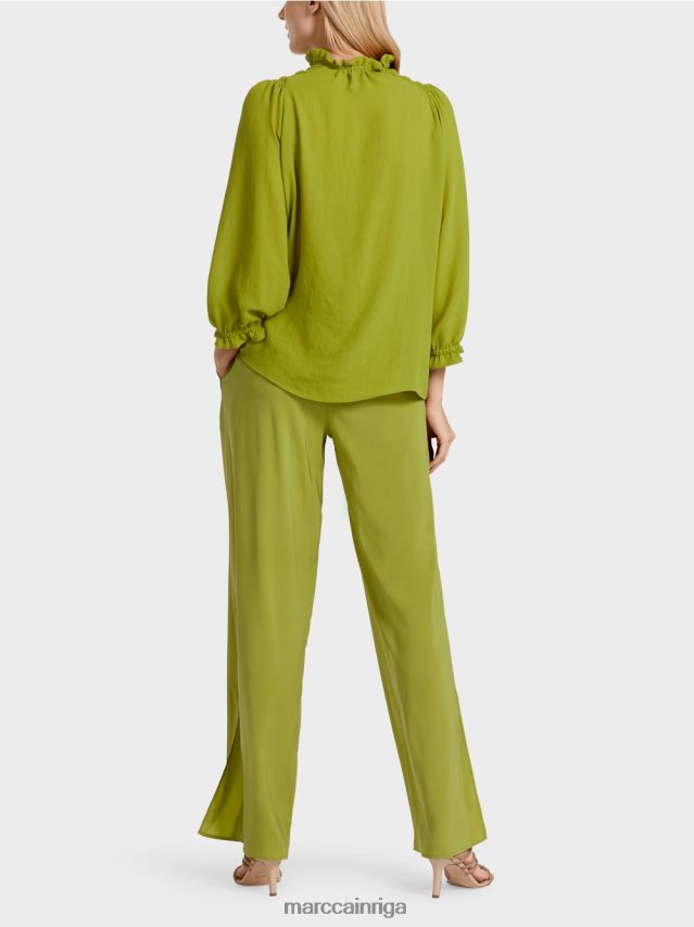 apģērbs dziļi olīvzaļa VRBHXD949 Marc Cain \"pārdomāt kopā\" ​​blūze