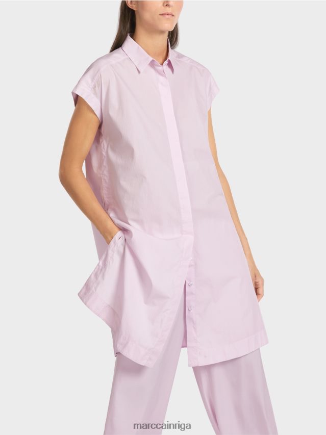 apģērbs gaiša lavanda VRBHXD959 Marc Cain \"pārdomāt kopā\" ​​blūze