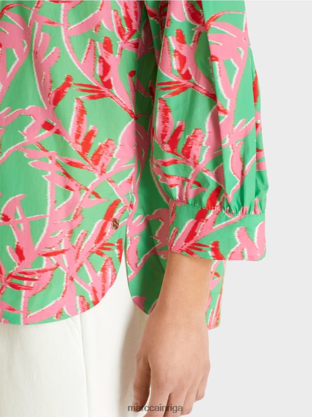 apģērbs gaišs skuķis VRBHXD969 Marc Cain vasarīga blūze