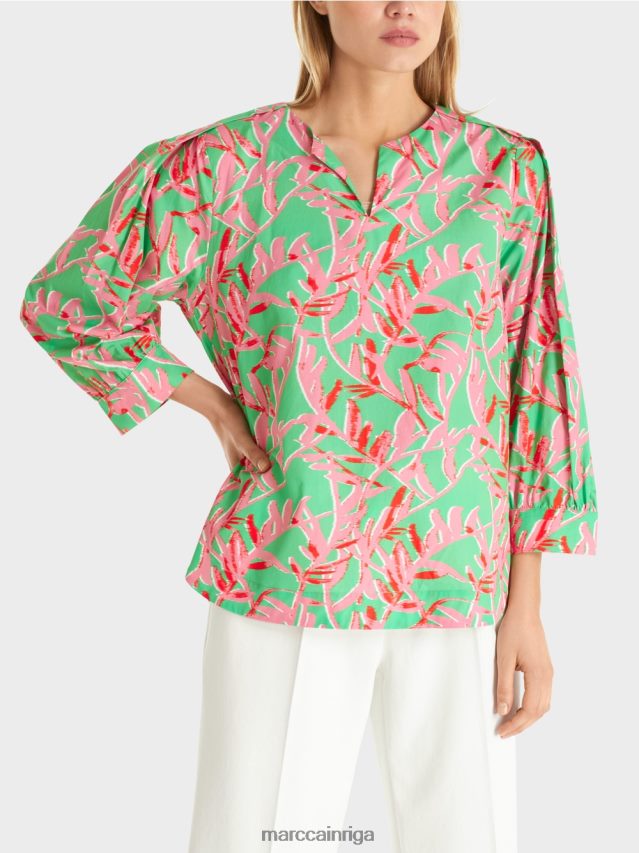 apģērbs gaišs skuķis VRBHXD969 Marc Cain vasarīga blūze