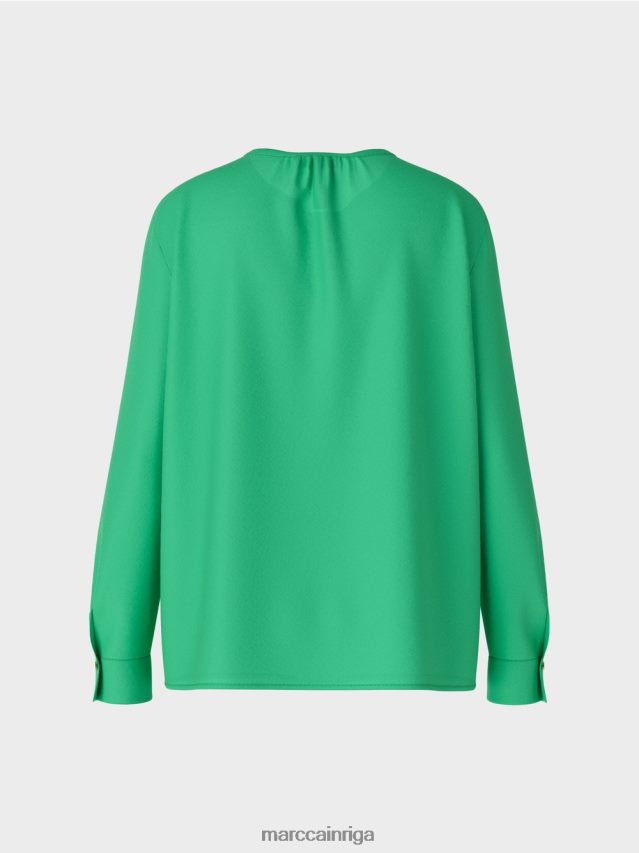 apģērbs gaišs skuķis VRBHXD970 Marc Cain \"pārdomāt kopā\" ​​blūze