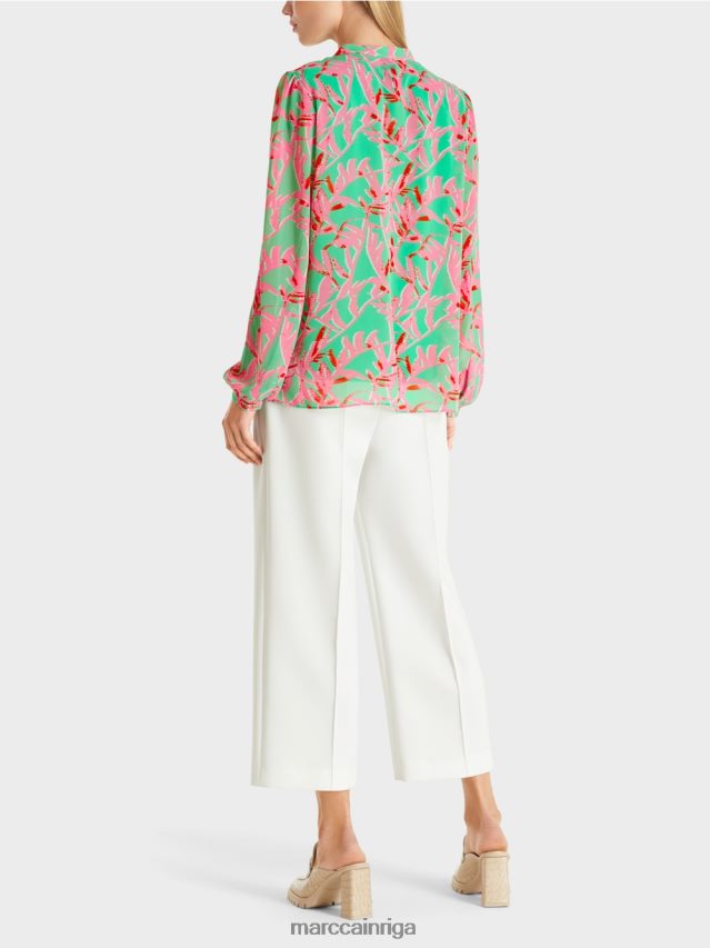 apģērbs gaišs skuķis VRBHXD974 Marc Cain plūstoša blūze