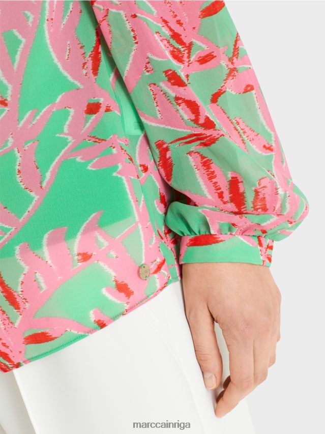 apģērbs gaišs skuķis VRBHXD974 Marc Cain plūstoša blūze