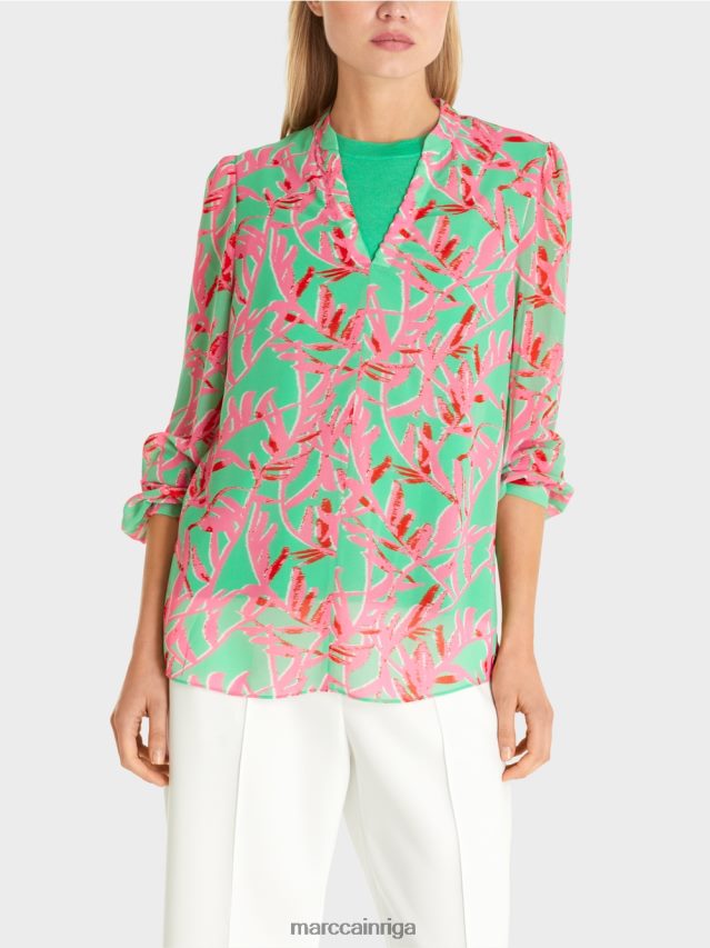 apģērbs gaišs skuķis VRBHXD974 Marc Cain plūstoša blūze