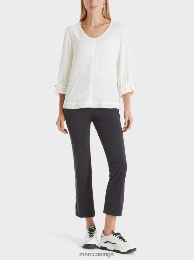 apģērbs gandrīz balts VRBHXD870 Marc Cain a-line blūze