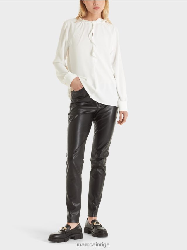 apģērbs gandrīz balts VRBHXD894 Marc Cain plūstoša blūze